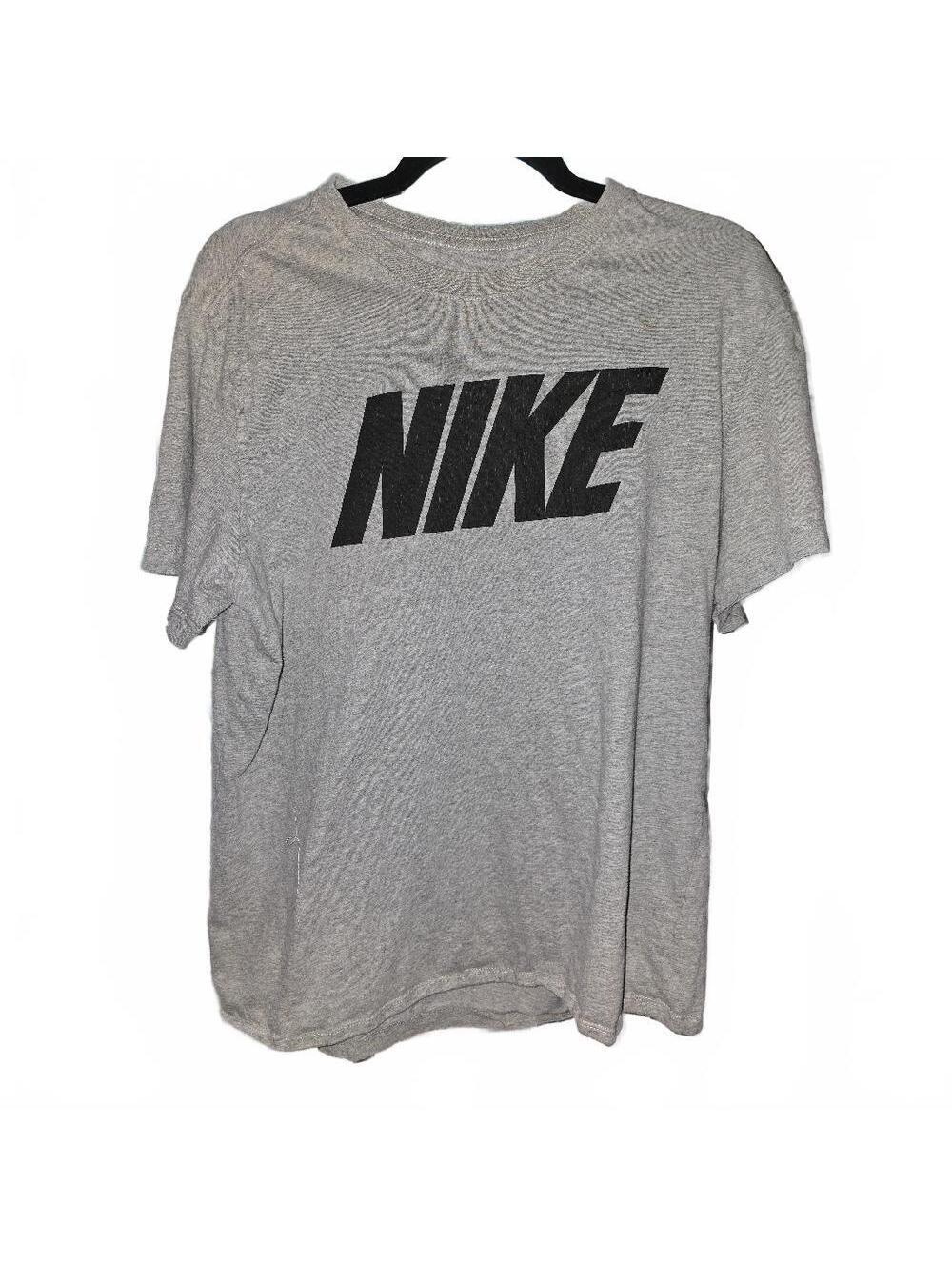 Nike Men’s The Nike Tee Gray Logo T-Shirt Size L